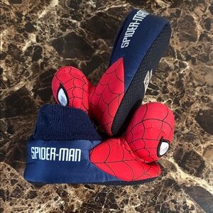 Spiderman Red and Blue Kids Slippers